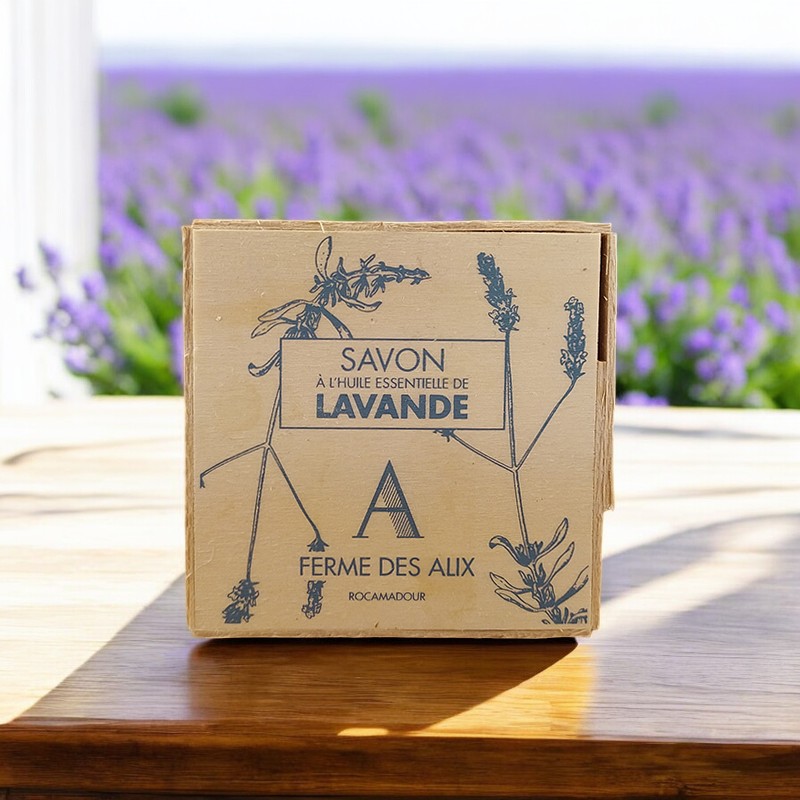 savon-lait-de-chèvre et lavande