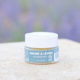 Baume à lèvres à la lavande bio