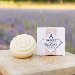 Shampoing solide lavande et fleur de coton