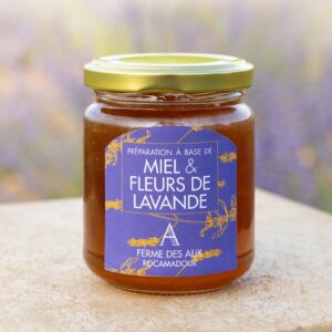 Préparation à base de Miel et de fleurs de lavande